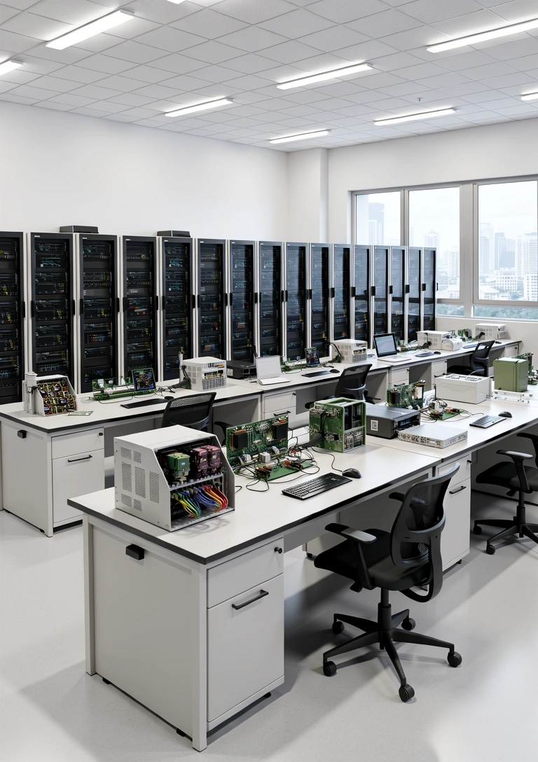 AsiaStatSolutions Lab Interior